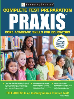 cover image of Praxis Core Academic Skills for Educators